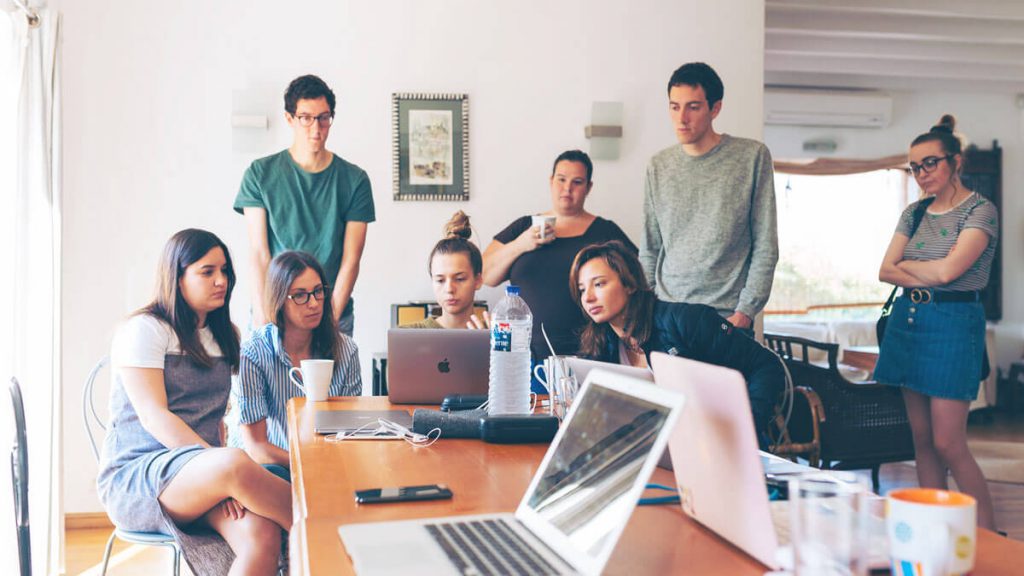 Team in a company