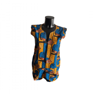 Combinaison en tissu africain