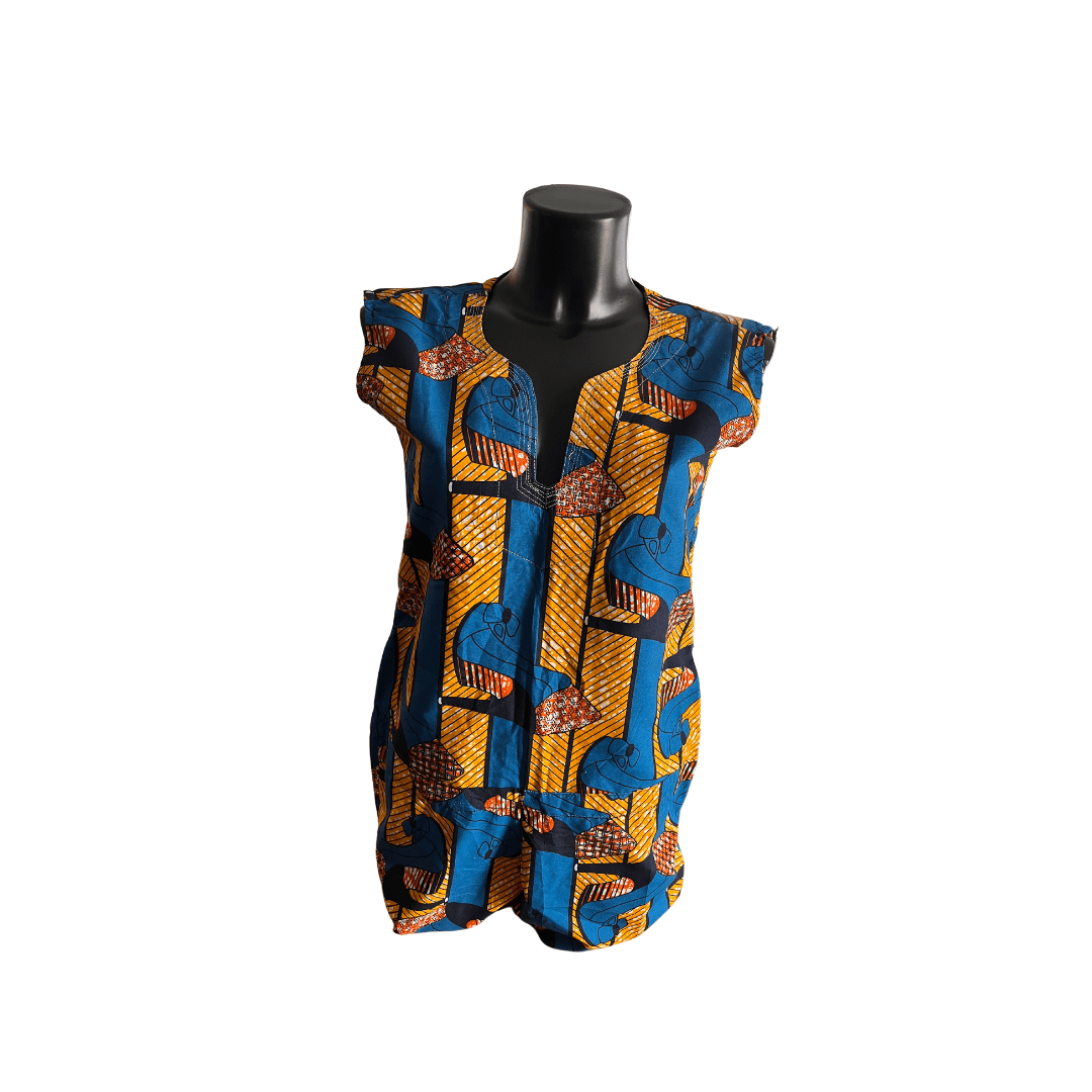 Combinaison en tissu africain