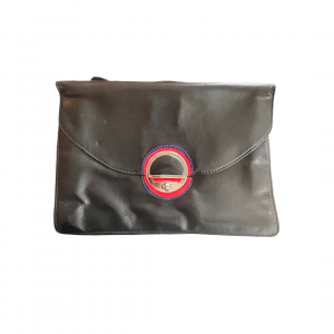 Sac à main en cuir Lancaster noir