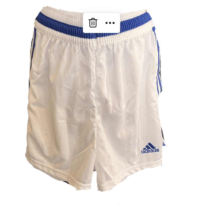 Short blanc et bleu – Adidas